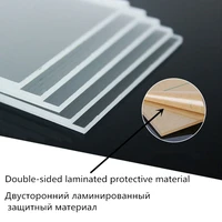 plexiglass transparent clear plastic sheet acrylic board organic glass polymethyl methacrylate 1mm 3mm 8mm thickness 200200mm