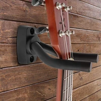 4pcs guitar hangers wall mount guitar holder guitar ukulele bass support display guitar accessaies