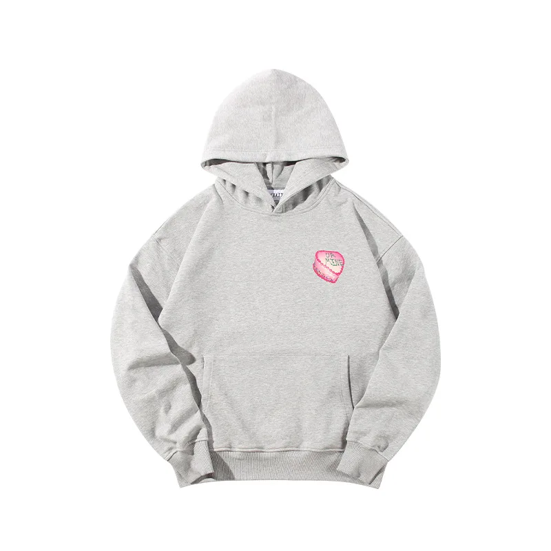 

2021 New Autumn Print Men Sweatshirt Loose High Street Women Hoodies Fashion Elegant Cotton Casual Men Pullovers T1246