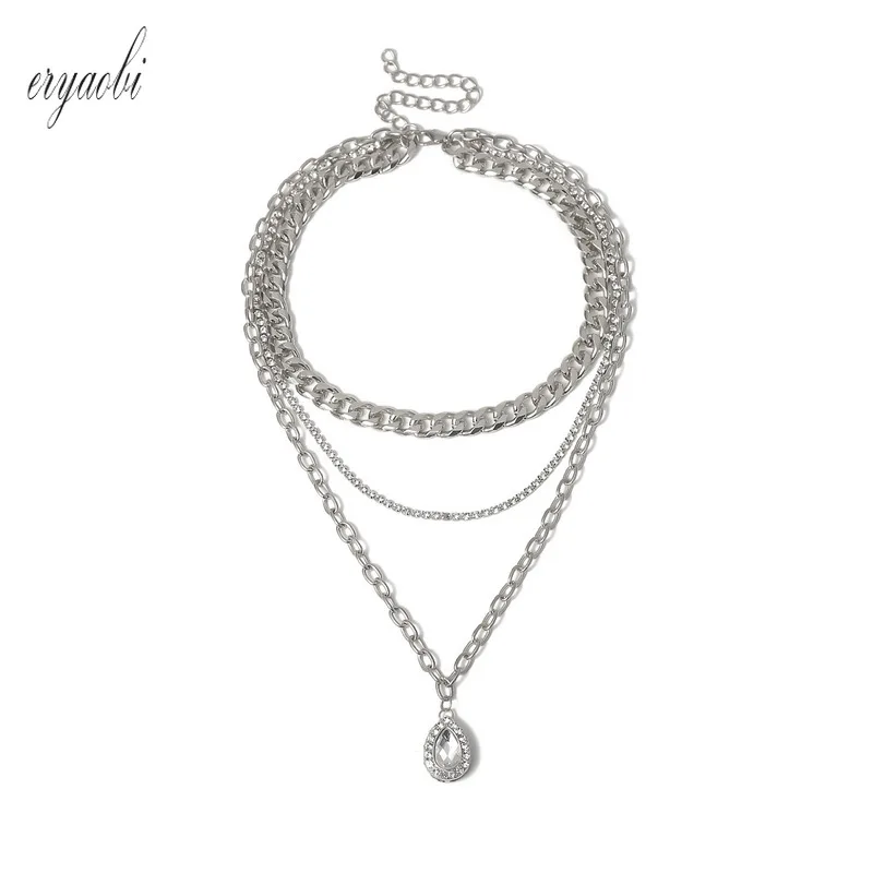 Er Yao Би персонализированные панк Темперамент микро инкрустированные дивизии 3