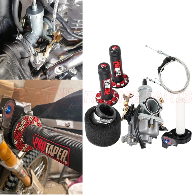 Карбюратор для мотоцикла PZ30 30 мм с ускорительным насосом гоночный 200cc 250cc Keihin ABM