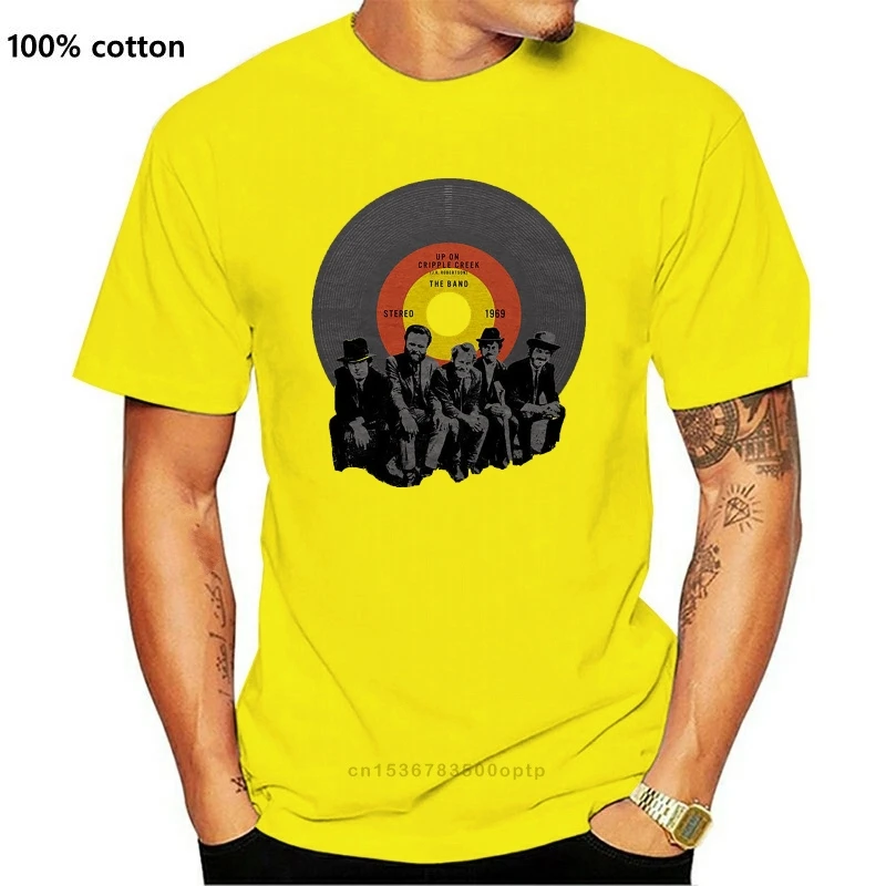 

Band Men's Up On Cripple Creek Slim Fit T-shirt Heather