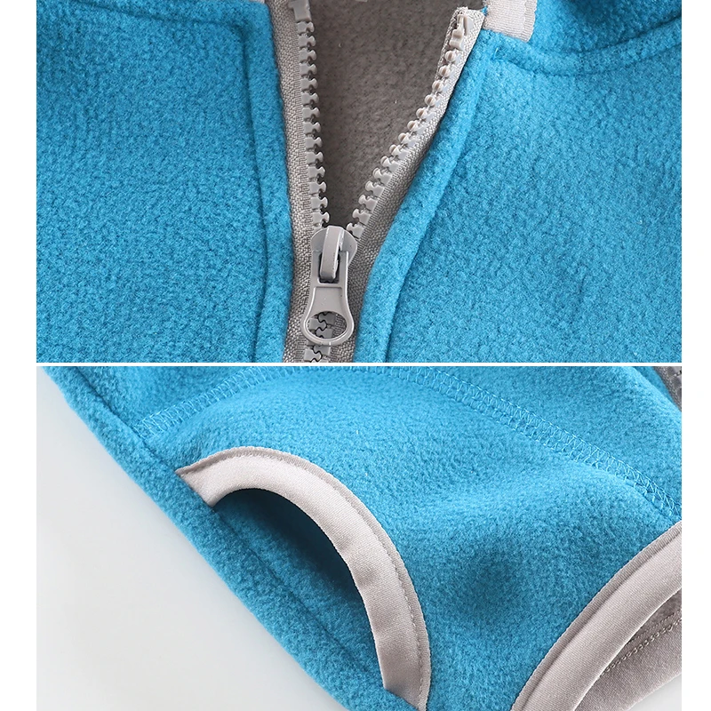 Жилет для мальчиков и девочек Теплый детский жилет Верхняя одежда из флиса