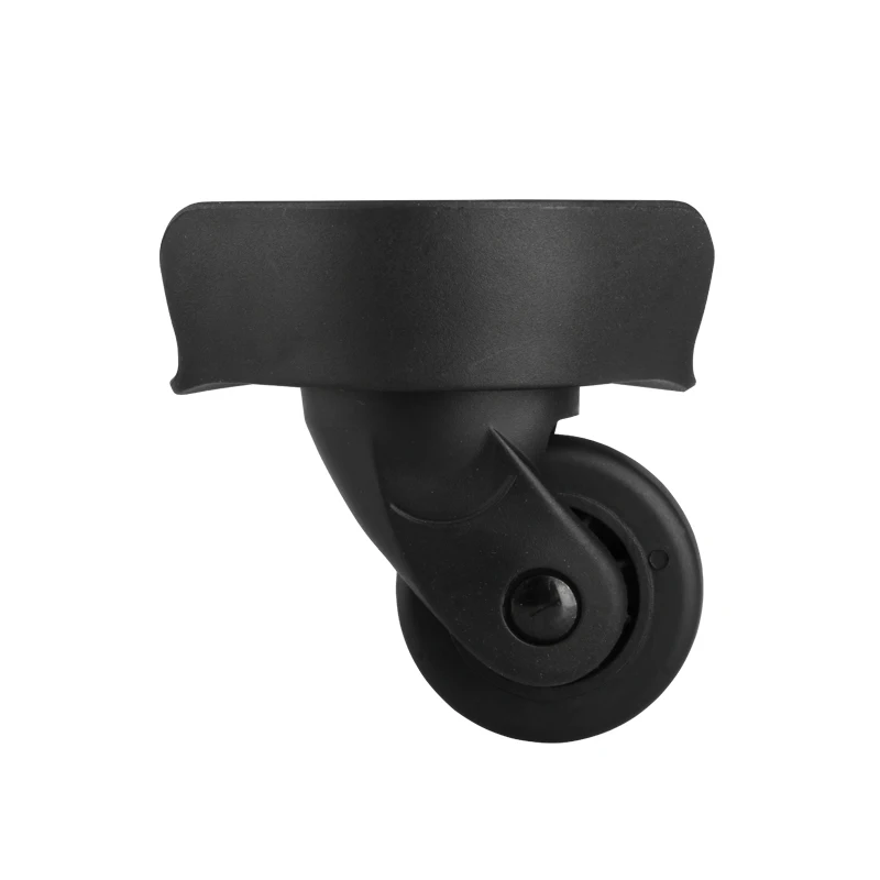 Hot-selling A Pair of Boutique Luggage Wheel Accessories Repair Suitcase Silent Shock-absorbing Wheels Black Casters Accessories