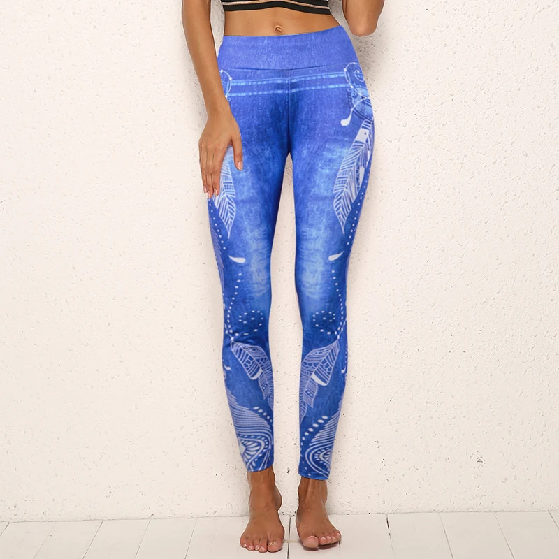 CALOFE/женские леггинсы с принтом узкие брюки из искусственной кожи повседневные