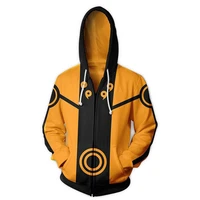 fashion anime hoodies jacket men harajuku 3d hoody coat cosplay costume zipper hooded sweatshirts streetwear