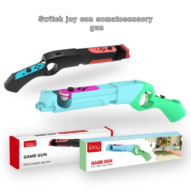 

For Nintendo Switch Shooting Games Joy Controller Induction Peripherals Shooting Gun Grip NS Game OLED Console Accessories