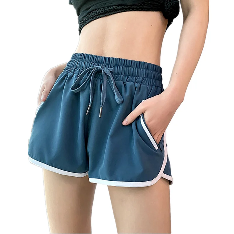 

Vamos Todos 21 Summer False Two Shorts Hot Caris Inside Workout Leggings Sport Running Pants Women Fitness Yoga Clothing Girls