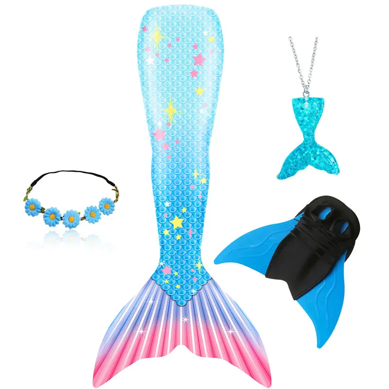 Женский купальный костюм русалки с моноластами хвосты маленькой | Тематическая