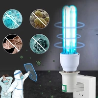 new e27 uv desinfection corn light bulb 26w led ultraviolet sterilizer home germicidal clean lamp