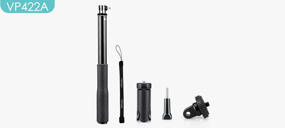 Vamson аксессуары для штатива GoPro монопод Регулируемая селфи палка для GoPro Hero 8 7 6 5 для Xiaomi Yi SJCAM для телефона VP422
