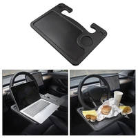 car travel table laptop desk for tesla model 3xs accessories multifunctional steering wheel dining table notebook holder