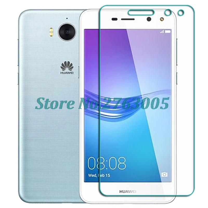 Закаленное стекло для Huawei Y6 2017 5 0 дюйма MYA-L03/L23 L02/L22 защитная пленка экрана чехол