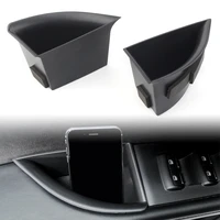 2pcs car front door handle armrest storage box organizer container holder for lincoln mkx 2016 2018 left drive