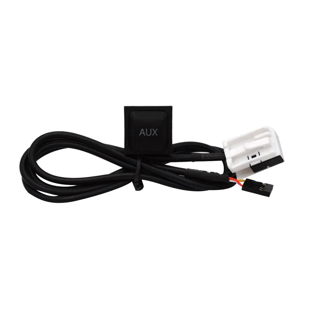 

Aux Input Cable Wire Harness CD Player Adapter +Socket for VW Jetta Golf MK6