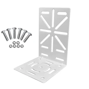 Вертикальное Крепление под прямым углом усиленная пластина металлическая сталь универсальная PTZ высокоскоростная купольная камера видеонаблюдения кронштейн адаптер пластина