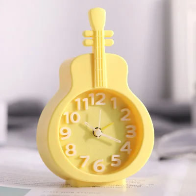 

50PCS Silent Alarm Clock Electronic Number Bell Desk Table Digital Quartz Clock Home Decoration Modern Portable Cute Durable