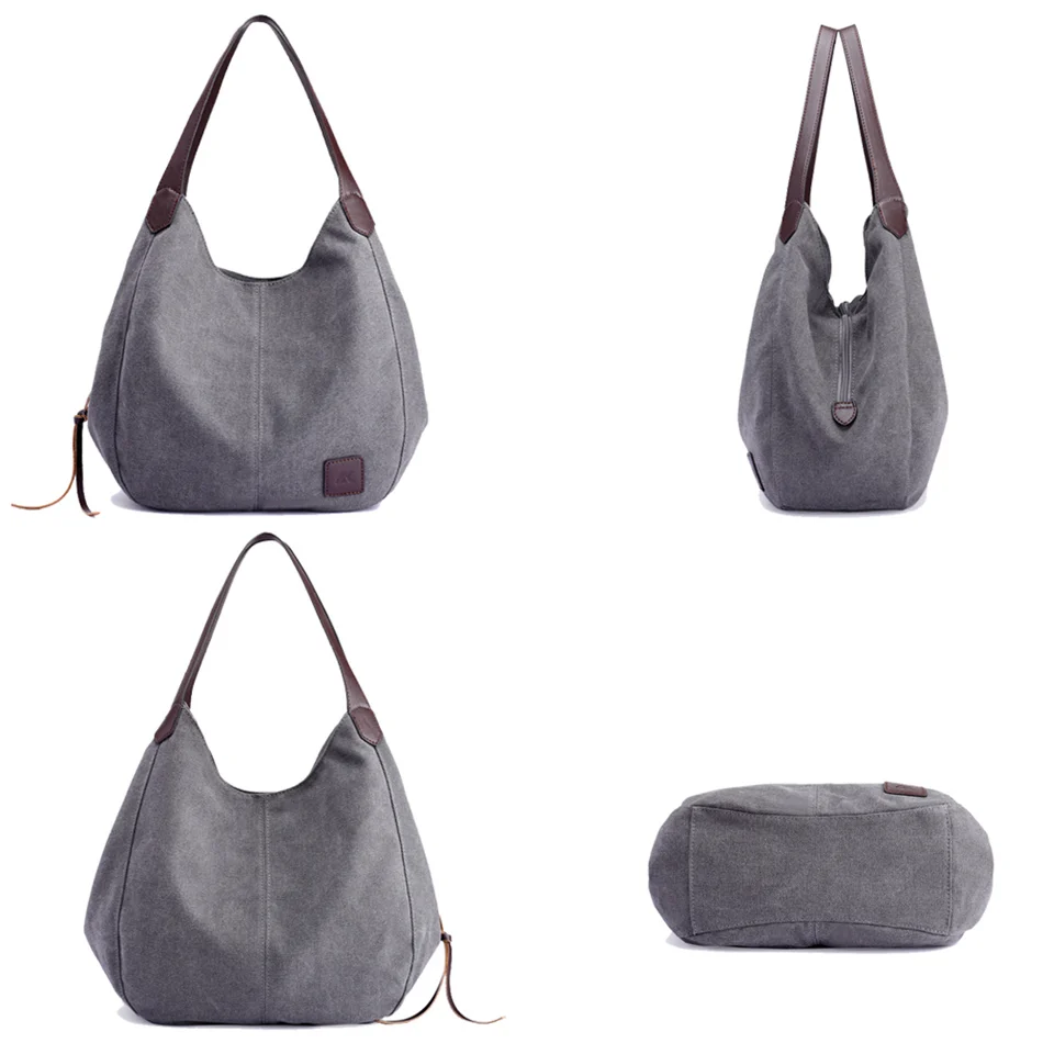 Хит продаж сумки с верхней ручкой Холщовая Сумка на плечо женские ручные для