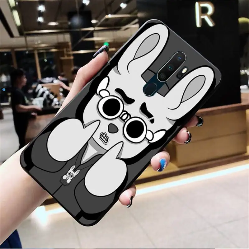 HUAGETOP Bad Bunny artist мягкий резиновый чехол для телефона Oppo A5 A9 2020 A5S Reno2 z Renoace 3pro