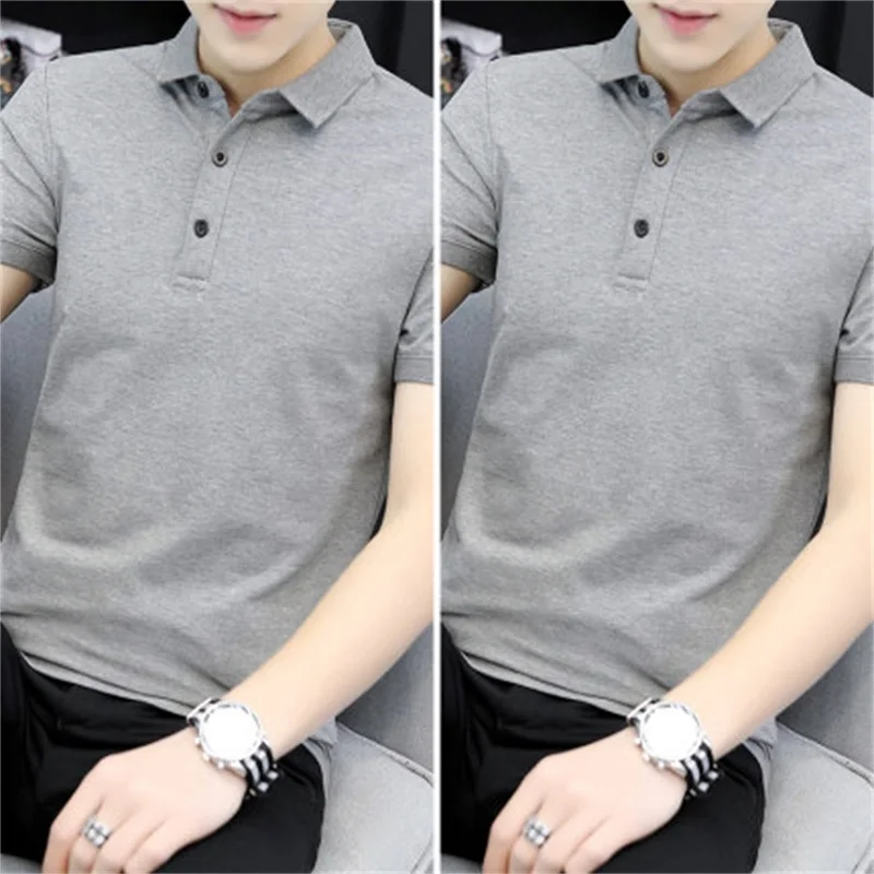 

Summer short-sleeved T-shirt simple atmosphere