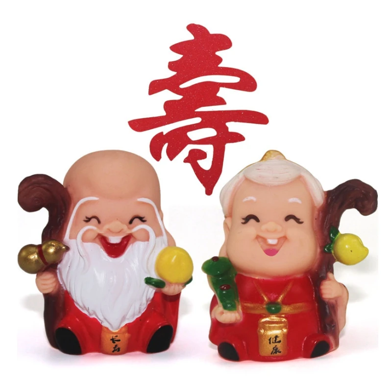 2/набор милый мультяшный рисунок китайский талисман мини силиконовая кукла