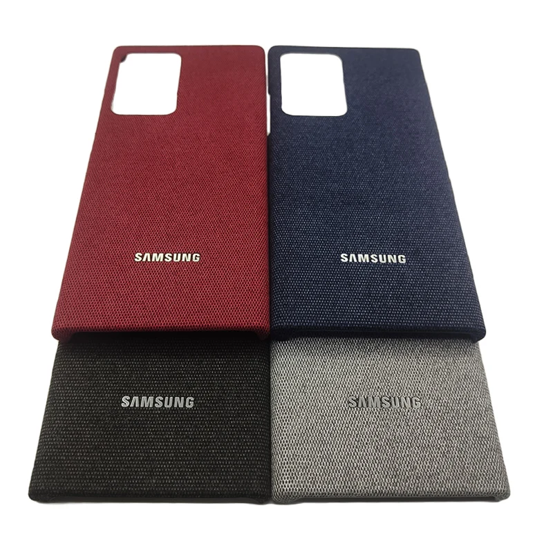 Холщовый чехол для Samsung Galaxy S20FE противоударный с полной защитой мягкий замшевый