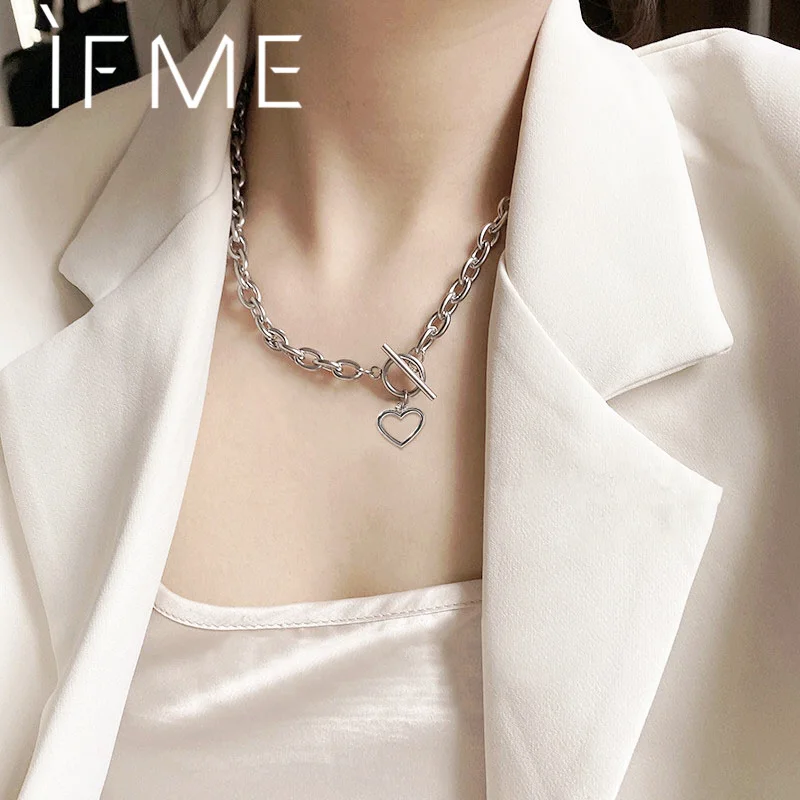 Женское Ожерелье из кубинской цепи массивное ожерелье в стиле панк 2020 | Украшения