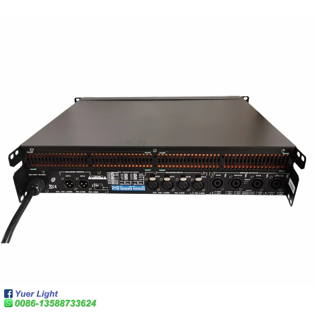 4Pcs/Lot Amplificador Audio Amplifiers Channel amplifier FP10000Q Line Array Amplifier For DJ Disco Bar Subwoofer Power Amplifie | Освещение