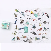 cute cartoon birds memo pad stickers posted it kawaii planner scrapbooking stationery sticker escolar school supplies