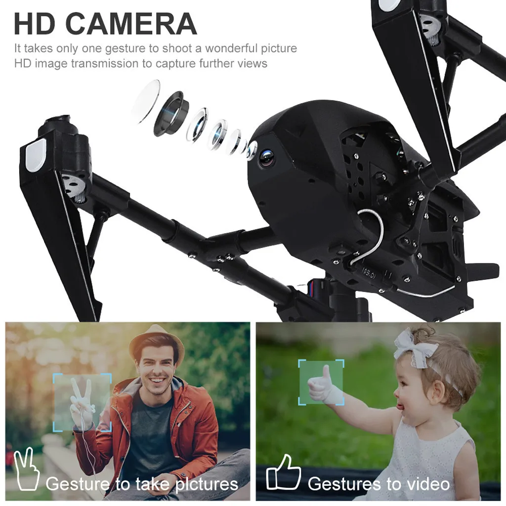Детские игрушки G1 wifi 4K камера FPV 2 4 Ghz 4CH высота держатель оптического потока селфи