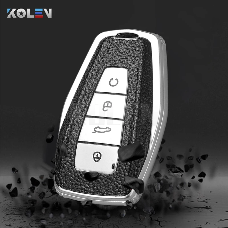 Чехол для автомобильного пульта дистанционного управления Geely Coolray Atlas Boyue NL3 Emgrand