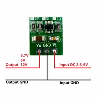 10x mini 5w 2 6 6v to 3 7v 5v 12v boost voltage regulator module dc dc step up converter board dd0512ma