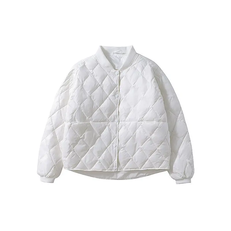 

Light down cotton-padded jacket women's short 2020 autumn and winter New Korean thin loose baseball jacket slimming jacket