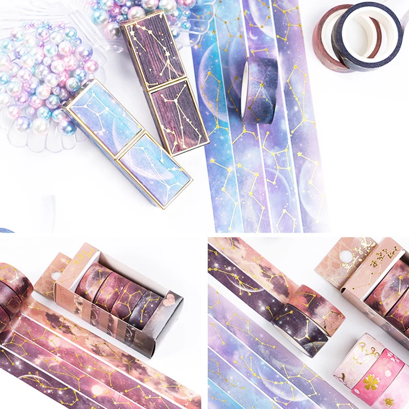 

Washi Tape Scrapbooking Supplies Beautiful Adhesive Decorative Tape For Gift Packaging Notebooks DSS899