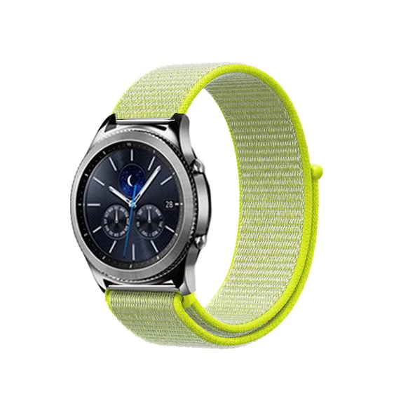 Ремешок 22 мм 20 для samsung gear S3 s2 sport Frontier Classic galaxy watch active 42 мм 46 мм ремешок huami amazfit gtr bip huawei gt 2