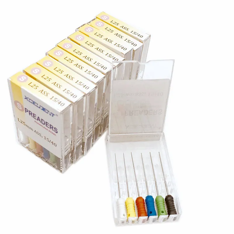 10 упаковок расширители для пальцев из нержавеющей стали|Стомотологические