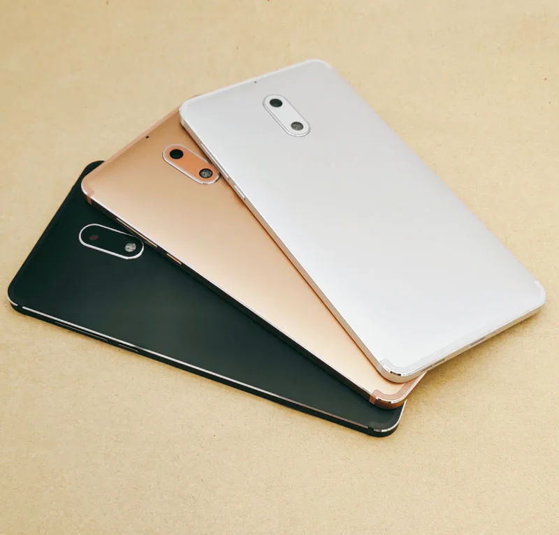 Оригинальный задний корпус для Nokia 6 Крышка батарейного отсека задняя крышка