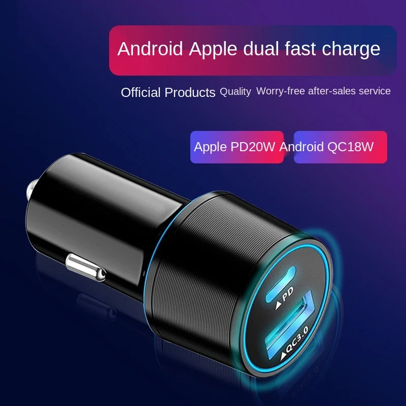 

Fast USB Charger Quick Charge3.0 Type-C PD Fast Charging for iPhone13 Samsung 2ports USB Charger with QC3.0 Phone Travel charger