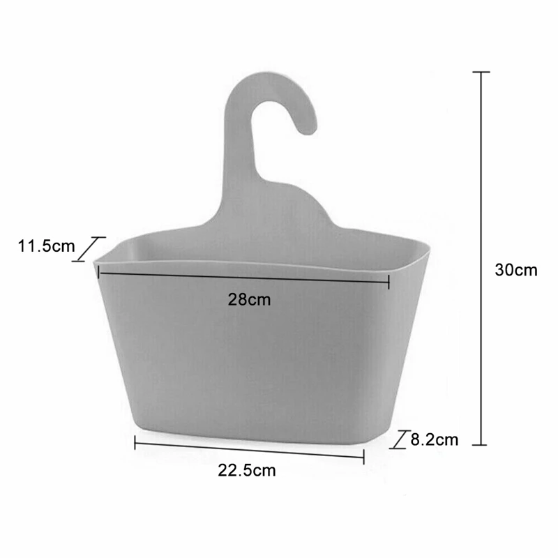Многослойная настенная подвесная пластиковая корзина для душа ванной