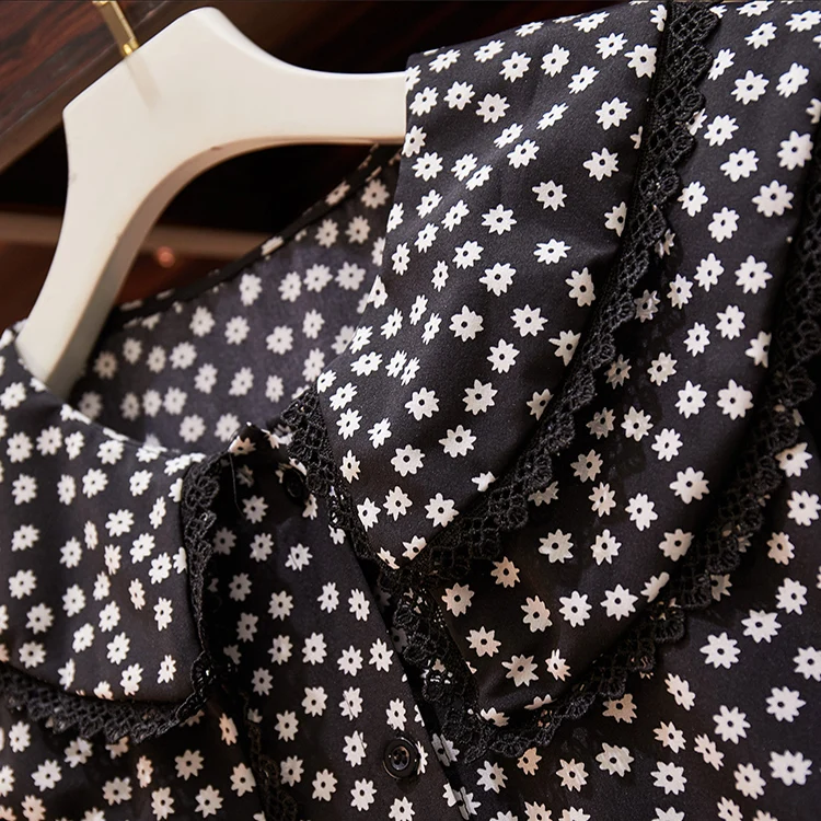 Осень 2009 большой размер жира мм Двухслойное Кукольное ожерелье сломанный цветок