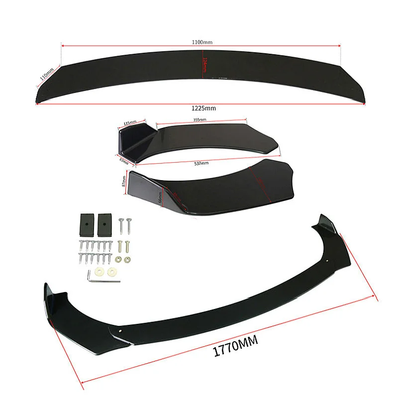 нижний сплиттер переднего бампера универсальный. универсальная губа самурай карбон. нижняя губа на бампер 3м. сплиттер универсальный на бампер драйв 2. лип спойлер универсальный.