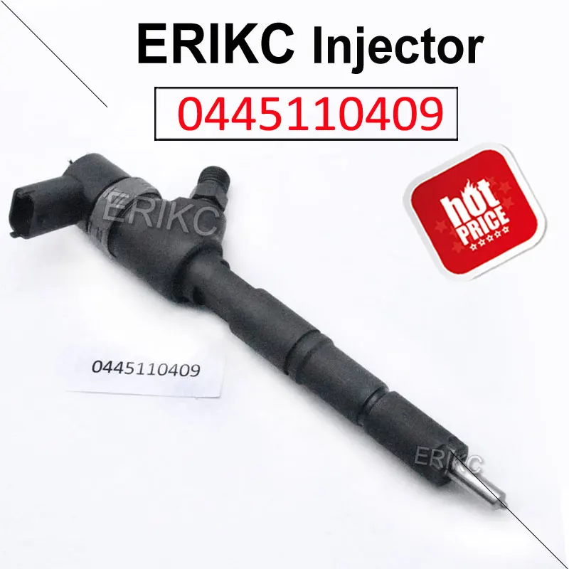 Инжектор дизельного топлива ERIKC 0 445 110 409 CR 0445110409 автозапчасти для впрыска 0445 (1112010