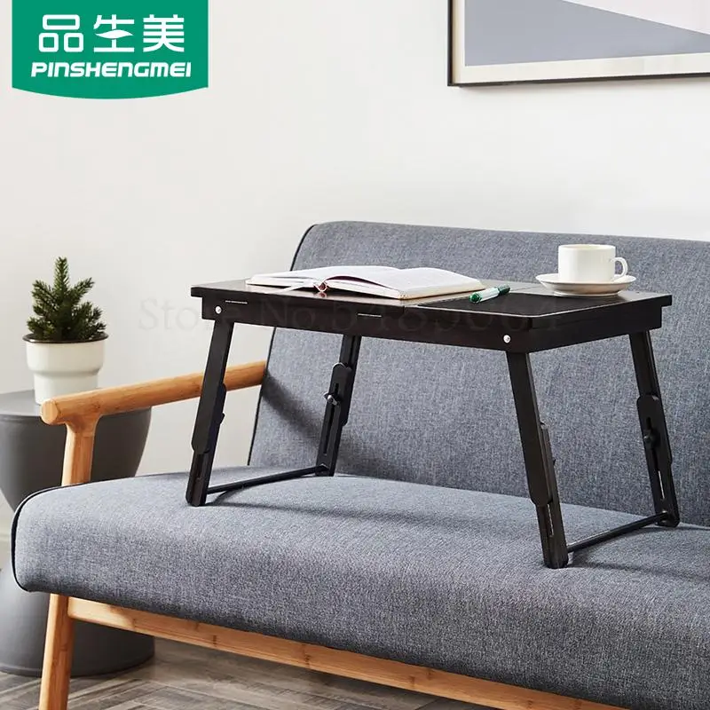 Компьютерный столик для кровати простой складной подъемник Многофункциональный