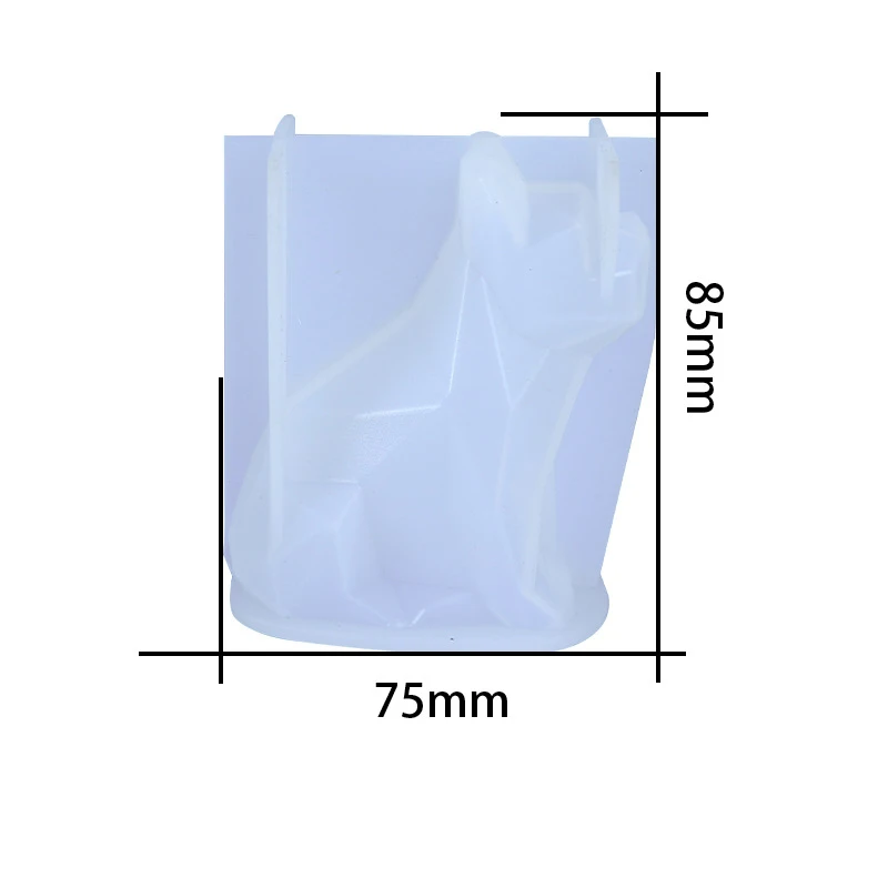 1 шт. силиконовая форма в виде собаки | Дом и сад