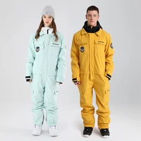 skiing coveralls men women skiing snowboarding outdoor sports clothing suits waterproof winproof warm snow clothes coveralls