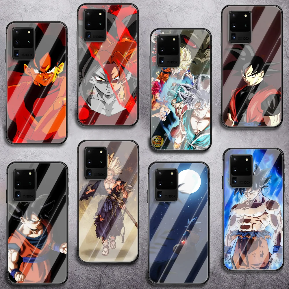 

Anime Dragons Tempered Glass Phone Case For Samsung Galaxy Note S 8 9 10 20 21 E Plus Ultra M 31 51 FE Cover Cell Coque Back