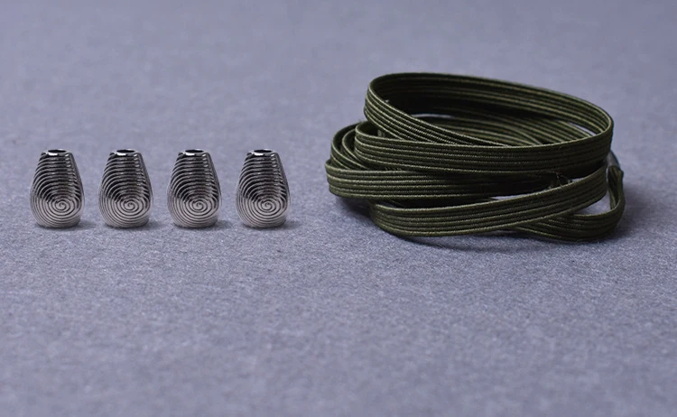 army green Эластичные шнурки без завязок с металлическими наконечниками для кроссовок для детей и взрослых, удобные шнурки на плоской подошве 21 цвет - Цвет: army green