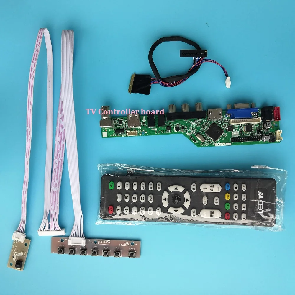 

kit for LP154WP3/TLA2/TLA1/TLAV/TLA3 Controller board driver LCD LED remote VGA TV AV HDMI-compatible USB 1440X900 Screen panel