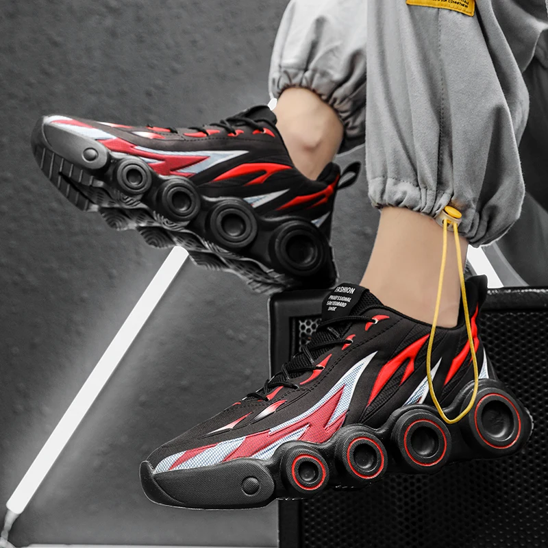 

2021 New Fashion Low-cut Summer Mesh Breathable Casual Shoes Trendy White Shoes Sports Shoes Men's Shoes