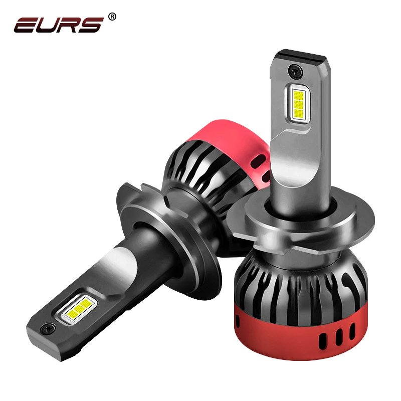 EURS H11 H4 H7 Led Headlight Lamp H1 H8 H9 Hb3 9005 9006 Hb4 9012 Led F6 Car Light Bulb 56W Turbo Auto Fog Light 6000K 12V 24V